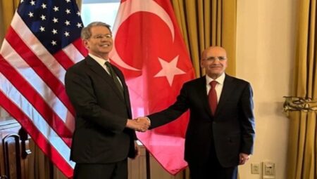 Bakan Şimşek ABD’de Bessent ile görüştü: Ekonomik işbirliği masada
