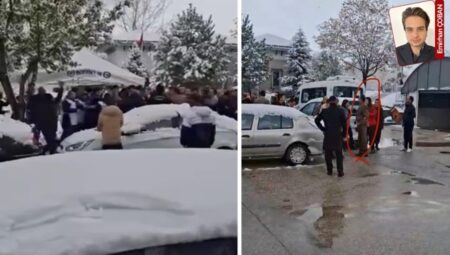 Bunu da yaptı: AKP’li Lider Tiryaki, çadırda aksiyon yapan emekçilere saldırdı!