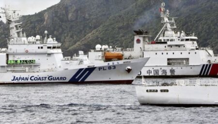 Doğu Çin Denizi’nde tansiyon: Japon balıkçı gemisi uzaklaştırıldı