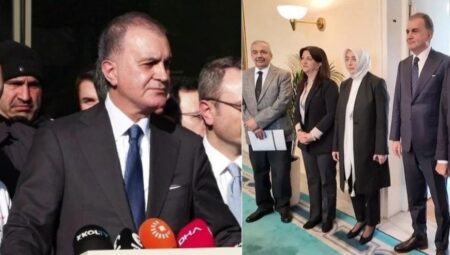 Numan Kurtulmuş ve Ömer Çelik’ten Sırrı Süreyya Başkan ziyareti: ‘Önemsemesi gerektiğini söz ederdik’