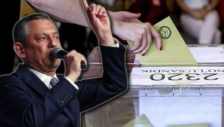 Özgür Özel’in konuşmasında dikkat çeken detay: Masasındaki 5 anketin ortalamasını birinci kere açıkladı!