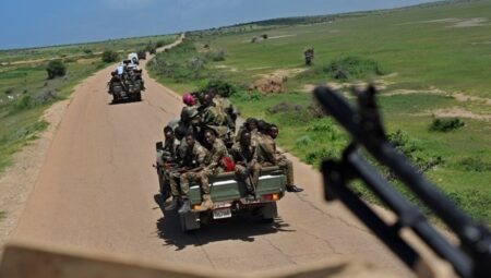 Somali basını: El Şebab’ın ilerleyişi sürerken Türkiye Mogadişu’ya asker konuşlandırdı