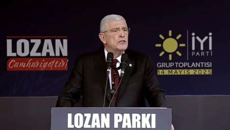 Dervişoğlu’ndan Lozan Parkı’nda zehir zemberek kelamlar: ‘Aynı çiçeğin tomurcuğu olarak açan MHP ile DEM…’