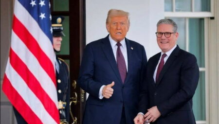 Donald Trump’tan İngiltere ile ‘çığır açan’ ticaret muahedesi: ‘Fantastik tarihi bir gün’
