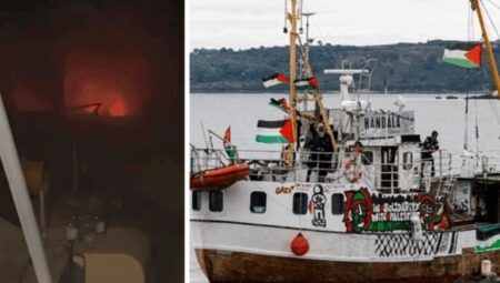 Gazze’ye insani yardım götüren gemi Malta açıklarında taarruza uğradı