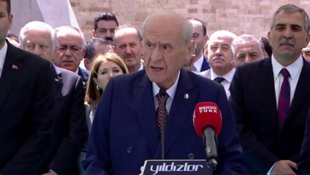 Devlet Bahçeli aylar sonra birinci defa konuşma yaptı: ‘Her şeyin bir vakti vardır, o vakit yaklaşmaktadır’