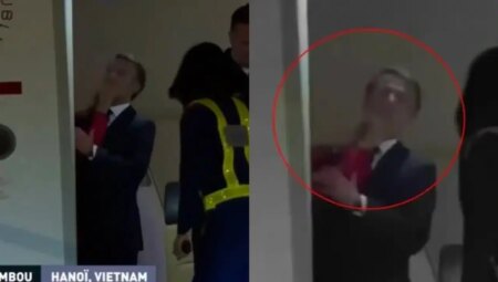 Fransa Cumhurbaşkanı Macron, eşi Brigitte tarafından tokatlandı