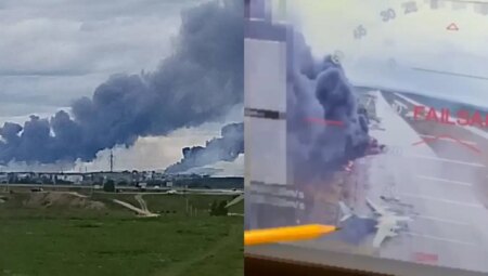Rusya’ya kapsamlı İHA saldırısı: Hava üsleri gaye alındı, uçaklar vuruldu!